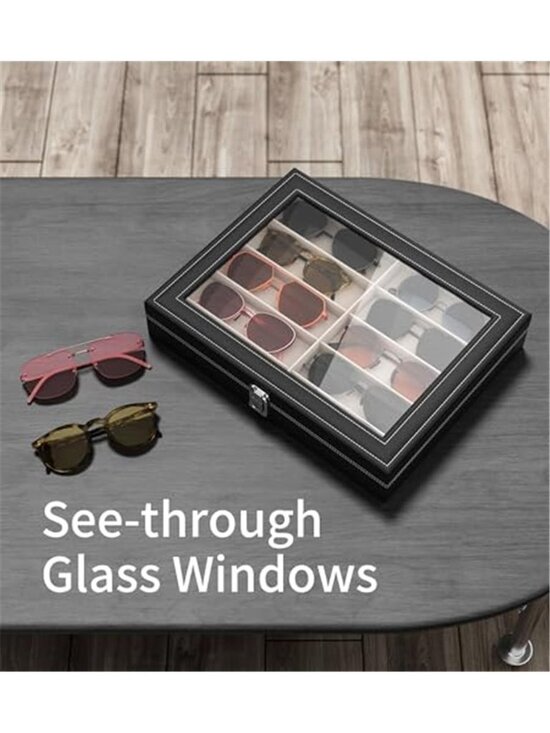 10 Slots Sunglass Organizer for Multiple Pairs of Eyeglass Storage main image 4